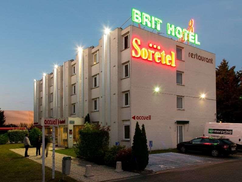 Brit Hotel Bordeaux Aeroport - Le Soretel Mérignac Restaurace fotografie